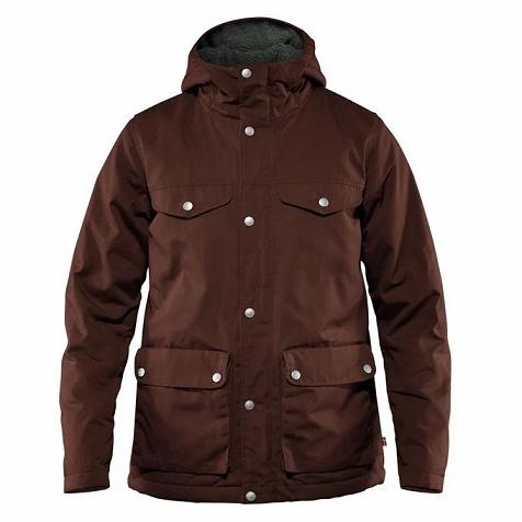 Fjallraven Greenland Télikabát Budapest - Barna Kabát Barna LTN460928